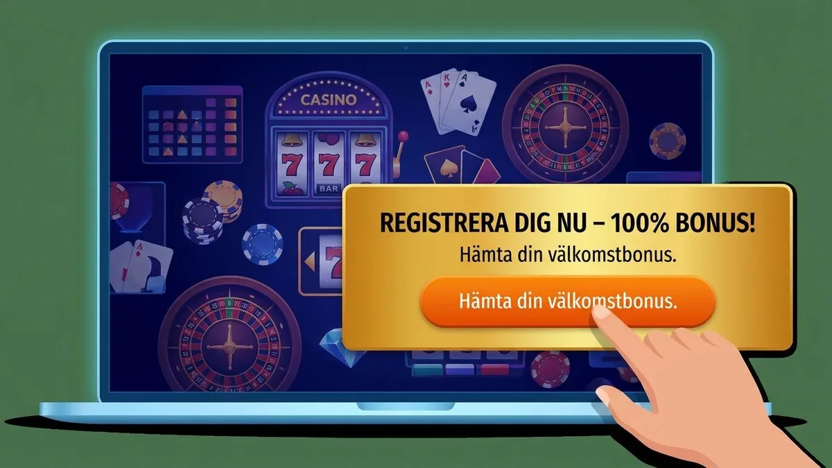 Registrera dig med bonus